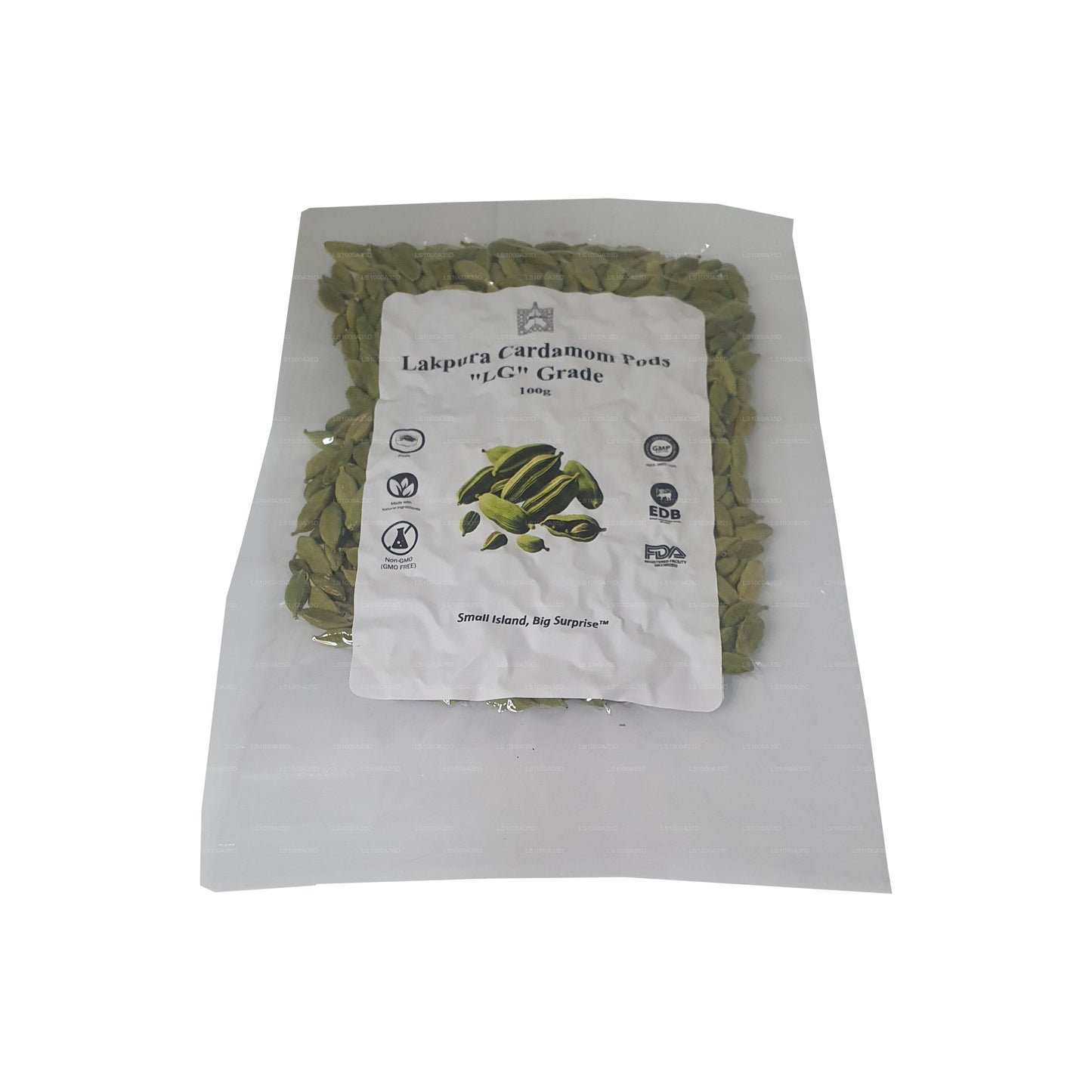 Lakpura Cardamom Pods "LG" Grade (100g)