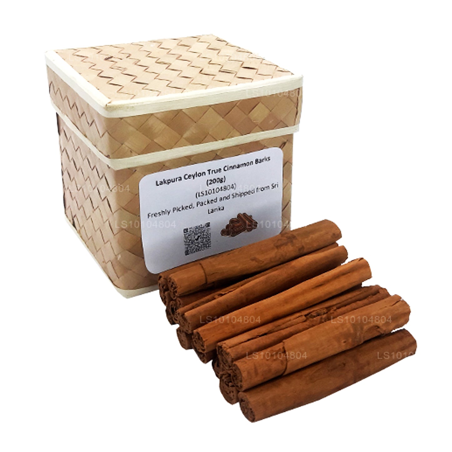 Lakpura Organic Ceylon True Cinnamon Barks Box