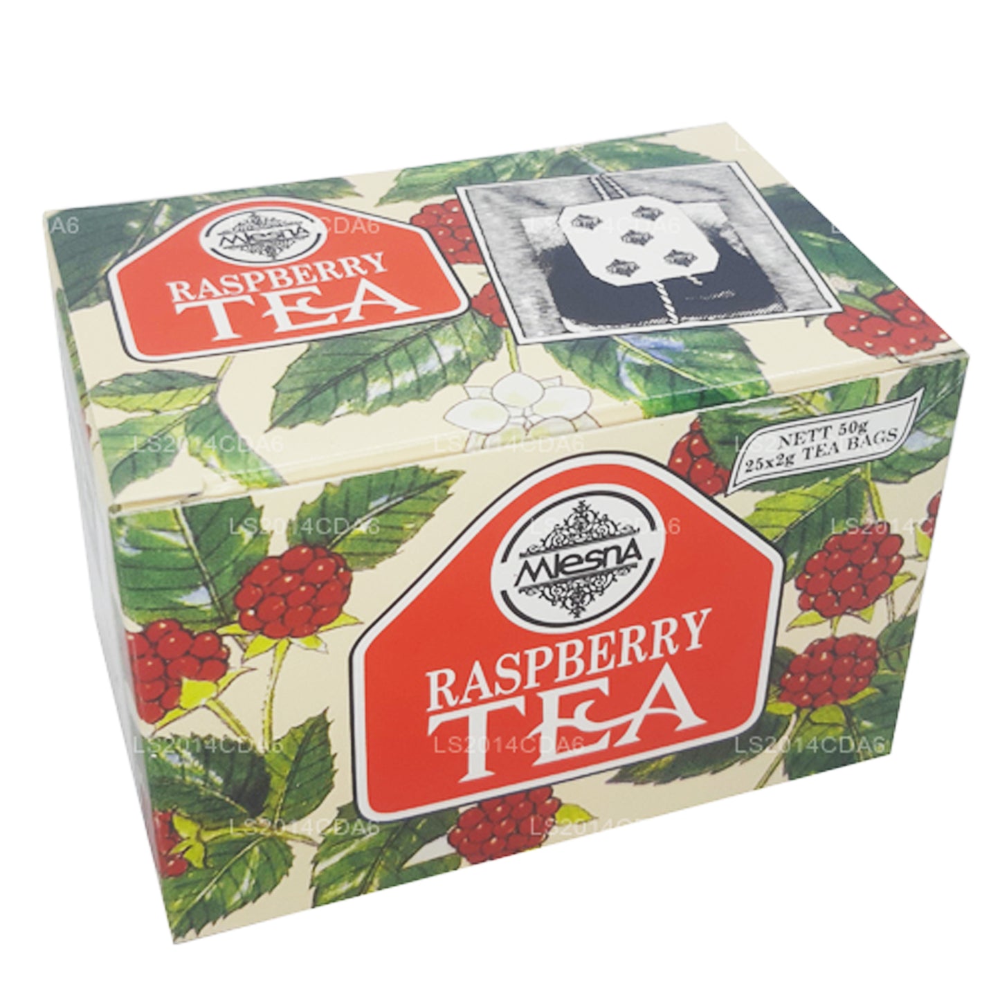 Mlesna Raspberry Tea (50g) 25 Tea Bags