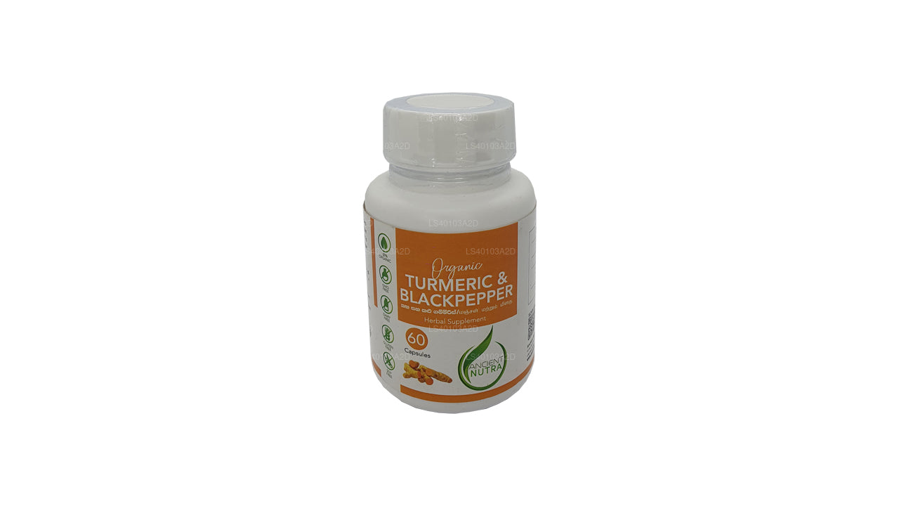 Ancient Nutra Turmeric & Black Pepper (60 Capsules)