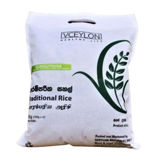 vCeylon Kuruluthuda Rice (3kg)