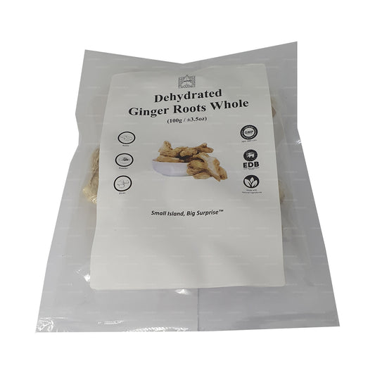 Lakpura Dehydrated Ginger Roots Whole (100g)