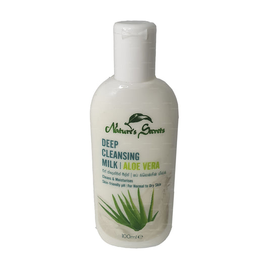 Nature's Secrets Deep Cleansing Milk Aloe Vera (100ml)