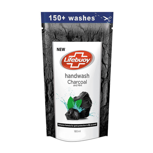 Lifebuoy Charcoal Handwash Refill Pouch (180ml)