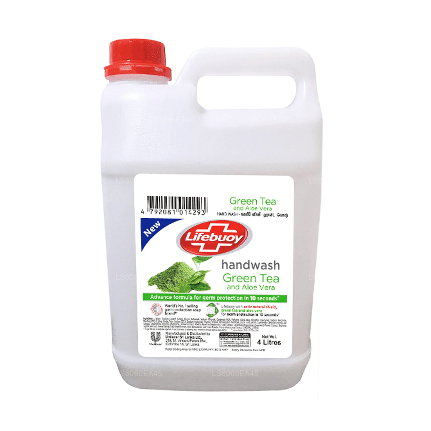 Lifebuoy Green Tea and Aloe Vera Handwash (4L)