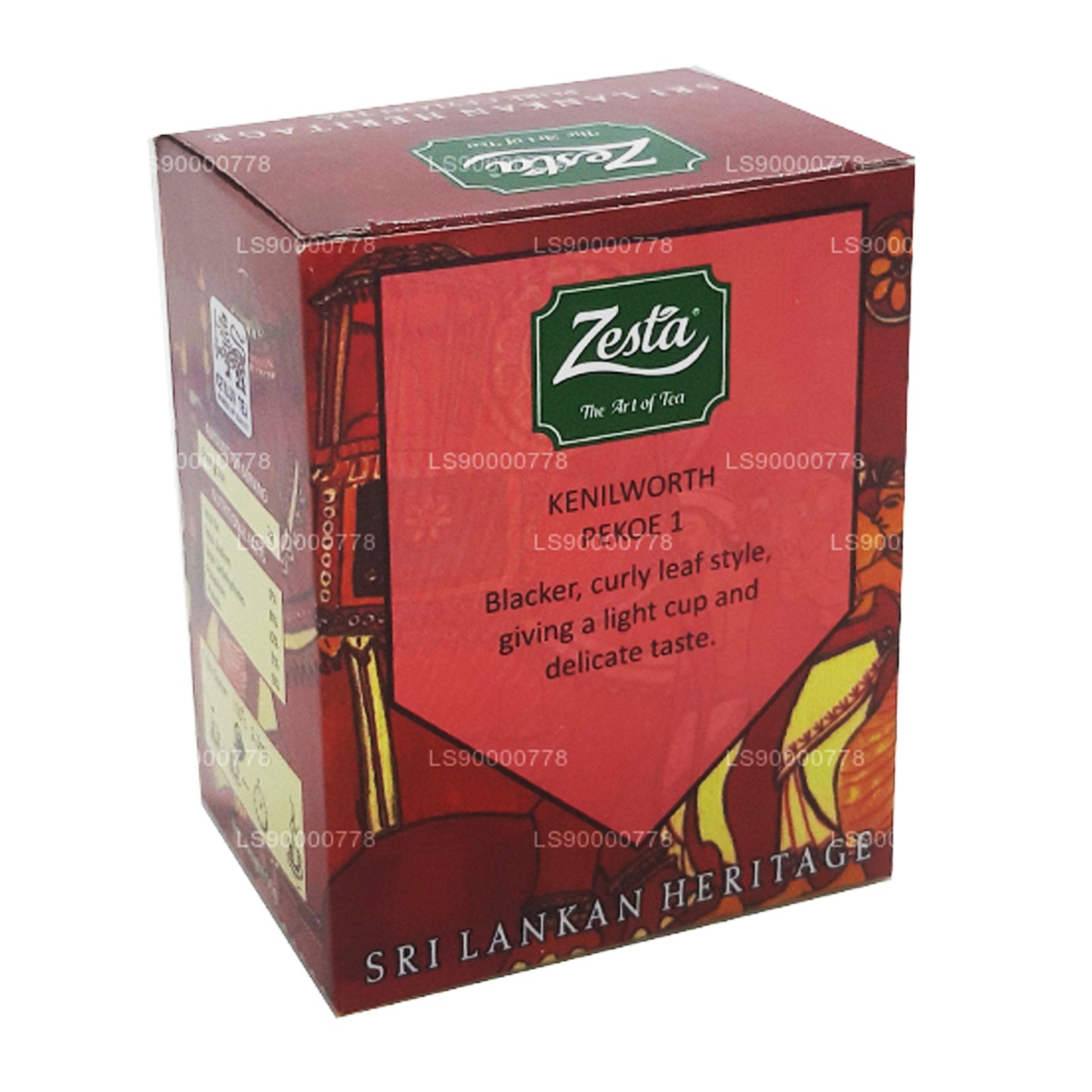 Zesta Sri Lankan Heritage Pure Ceylon Tea Kenilworth PEKOE 1 (100g)