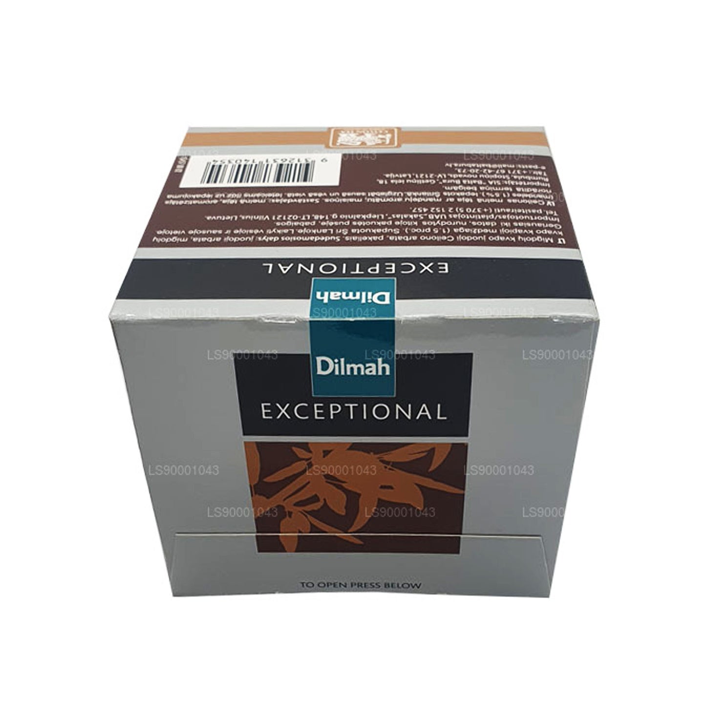 Dilmah Exceptional Italian Almond Real Leaf Tea (40g) 20 Tea Bags