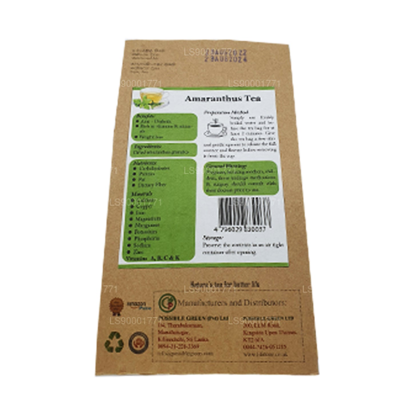 Lifetone Amranthus Tea (30g)