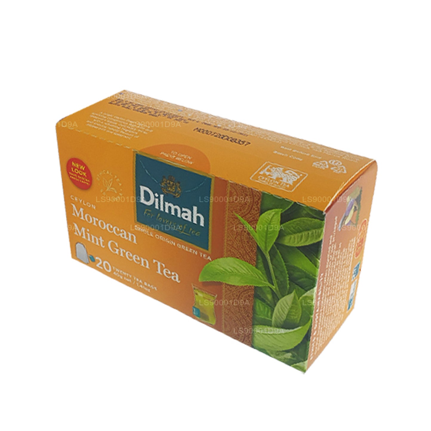 Dilmah Ceylon Moroccan Mint Green Tea (40g) 20 Tea Bags