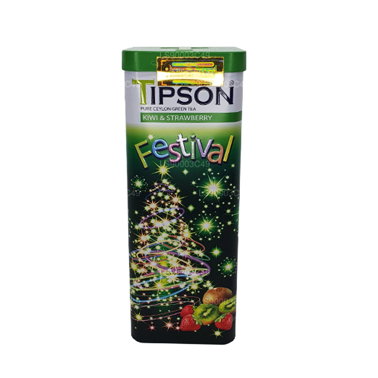 Tipson Festival Kiwi and Strawberry Green Tea (75g)