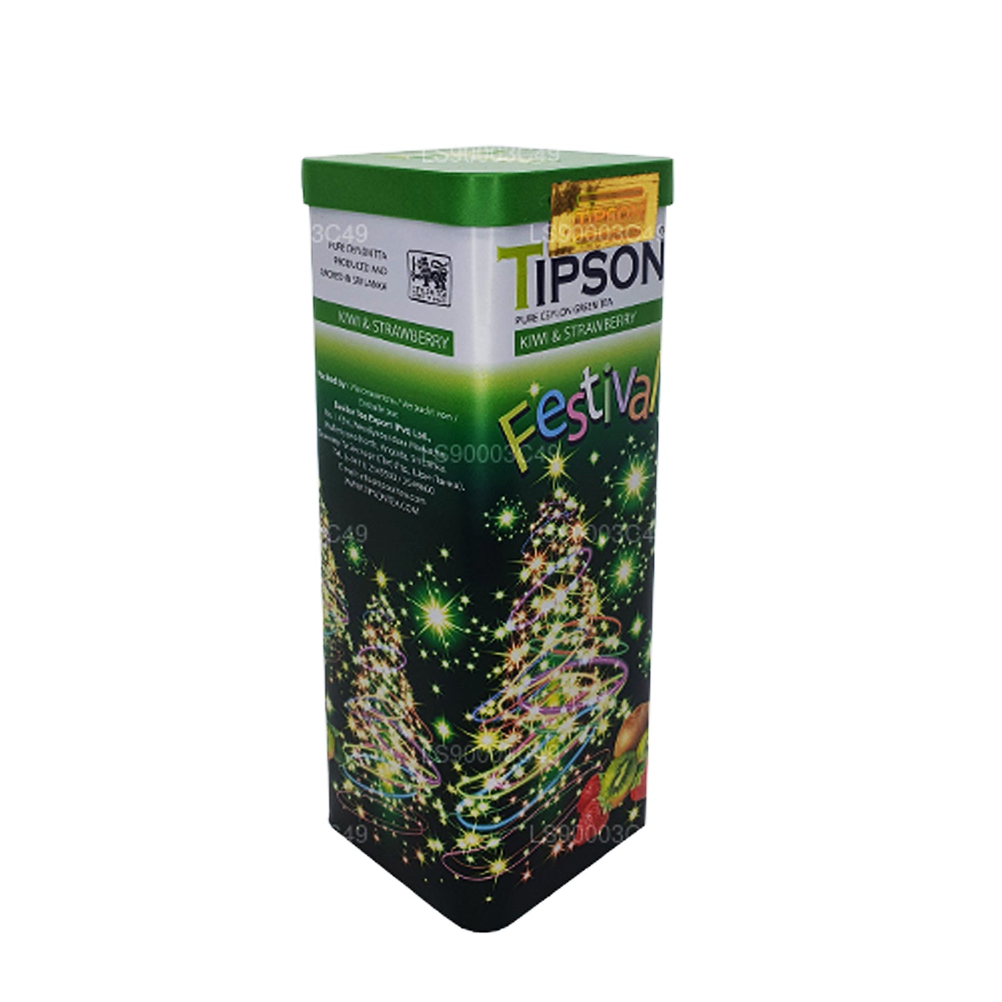 Tipson Festival Kiwi and Strawberry Green Tea (75g)