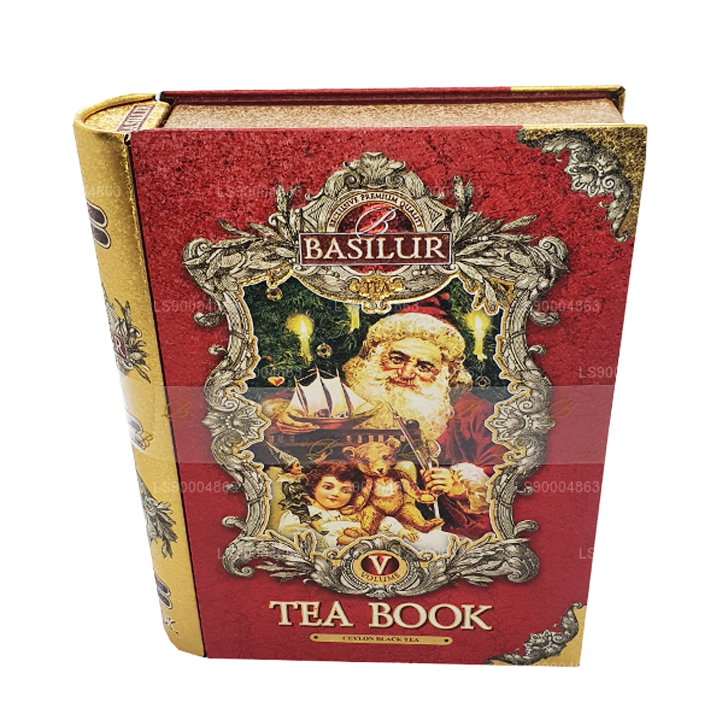 Basilur Festival "Tea Book Volume V - Red" (100g) Caddy