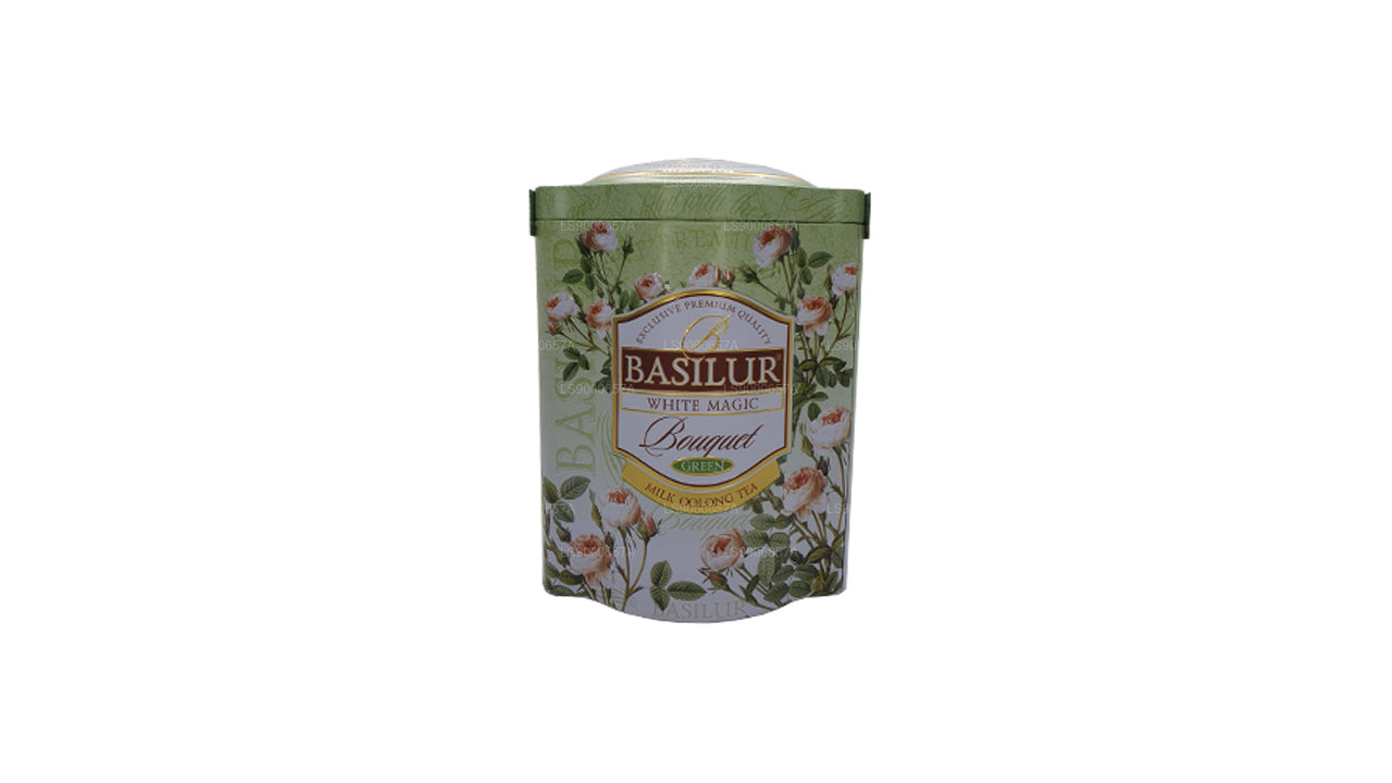 Basilur White Magic Bouquet Green Caddy (100g)