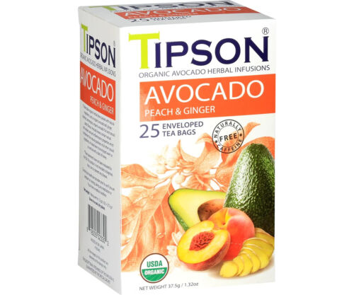 Tipson Avocado Peach and Ginger (37.5g)