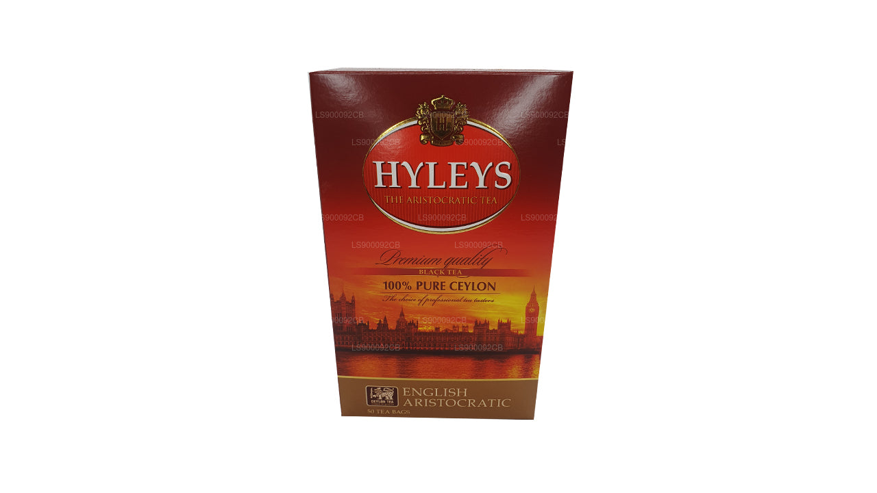 HYLEYS Premium Quality Black Tea 50 Tea Bages (100g)