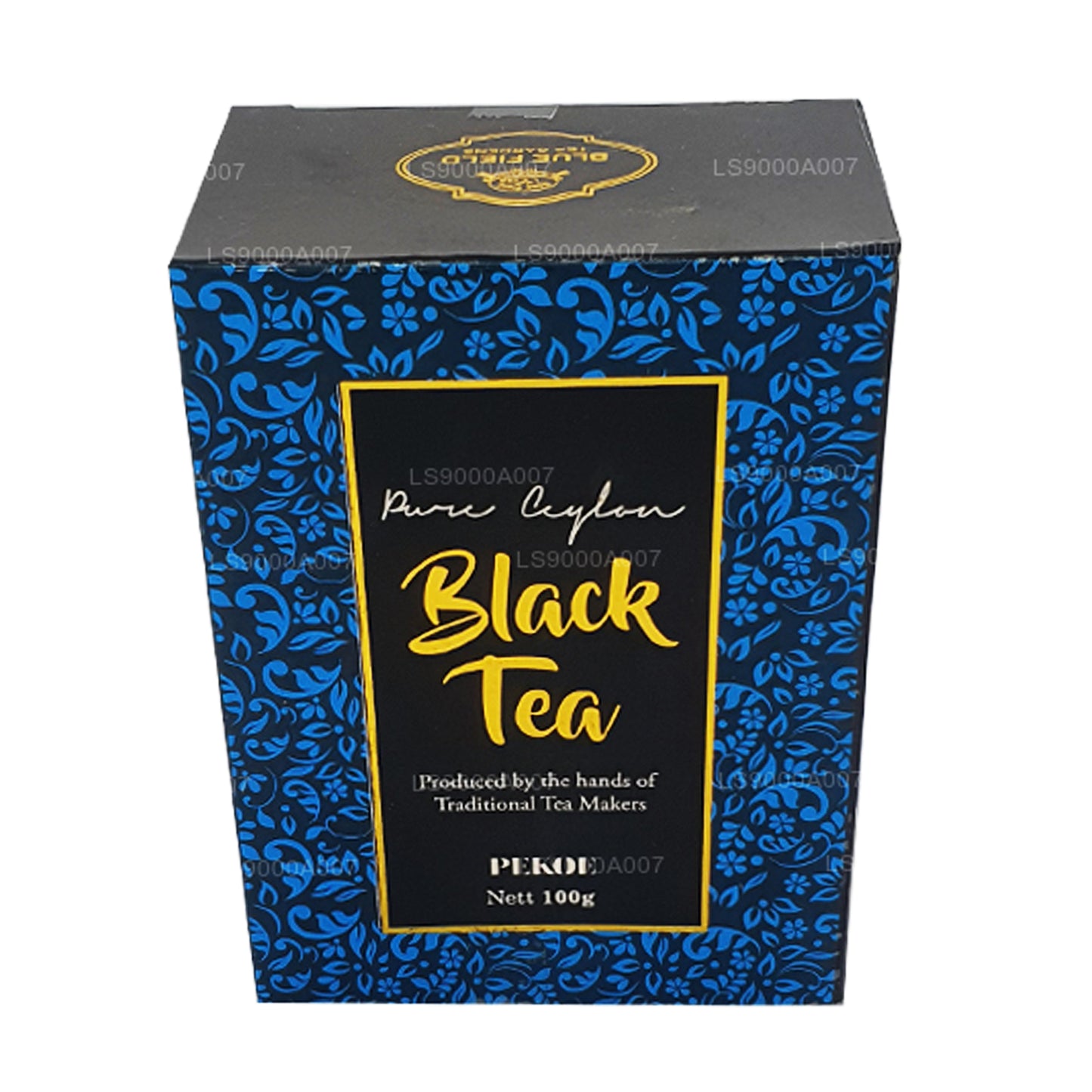 Blue Field Pure Ceylon PEKOE Grade Black Loose Tea (100g)