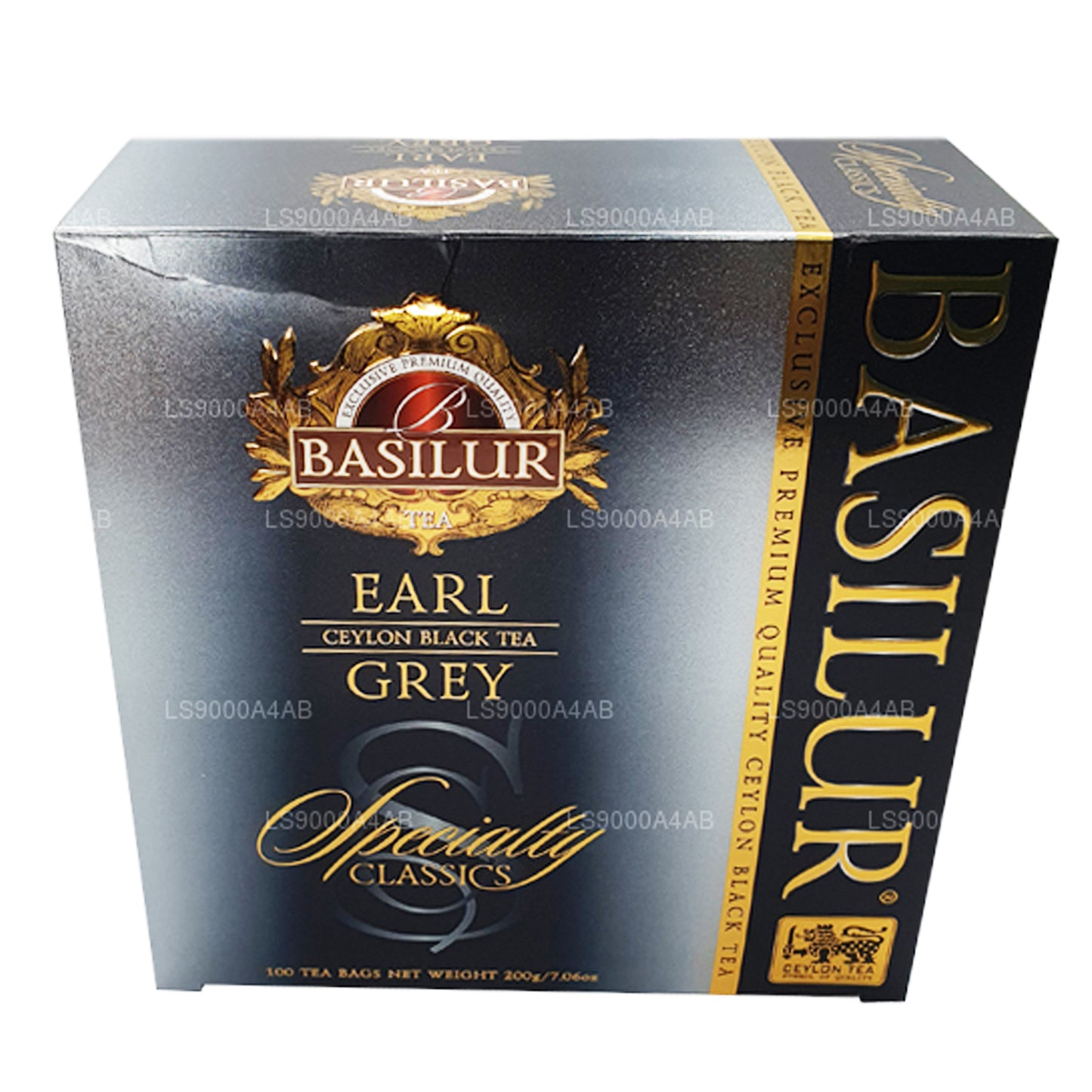 Basilur Speciality Classics Earl Grey Ceylon Black Tea (200g) 100 Tea Bags