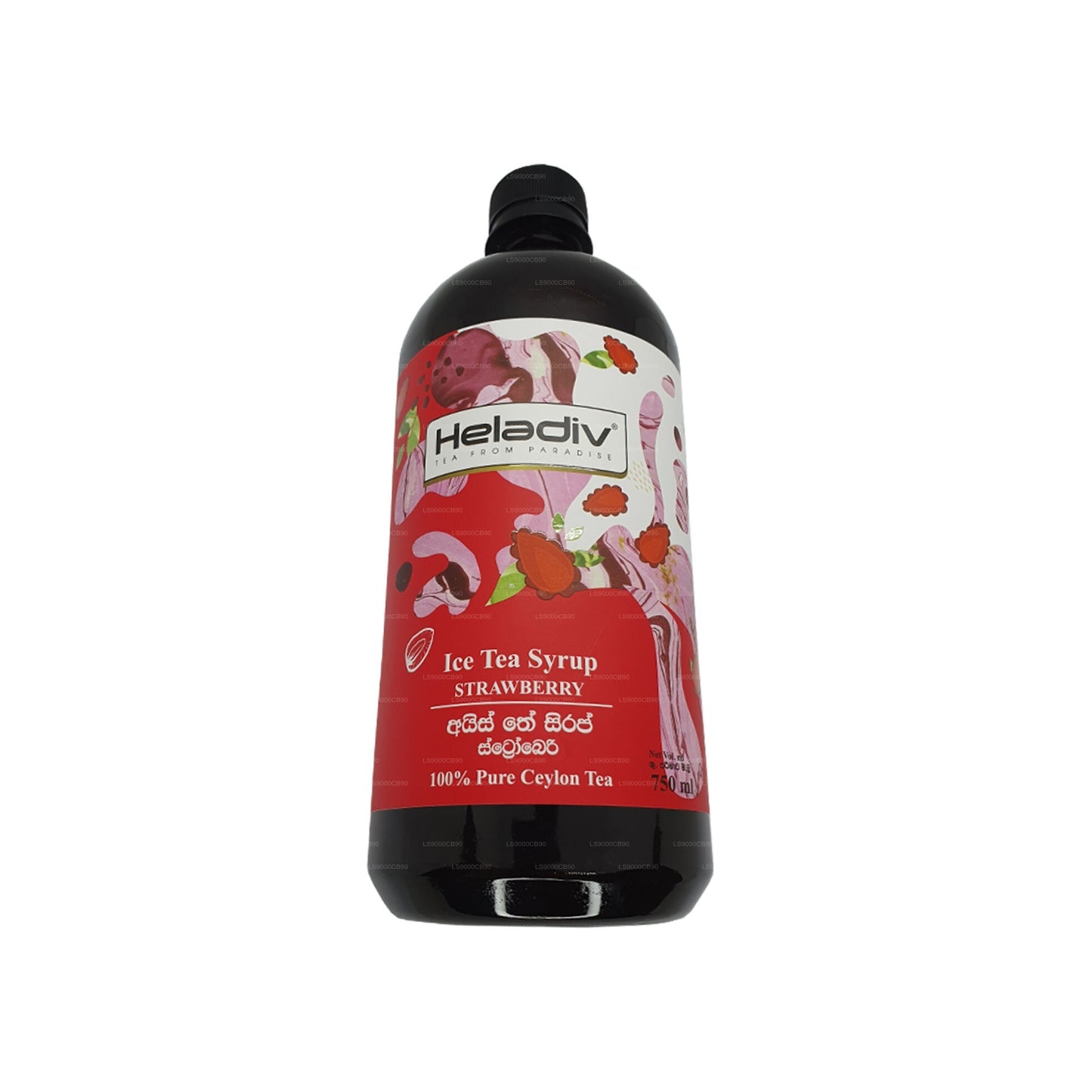 Heladiv Strawberry Ice Tea Syrup (750ml)