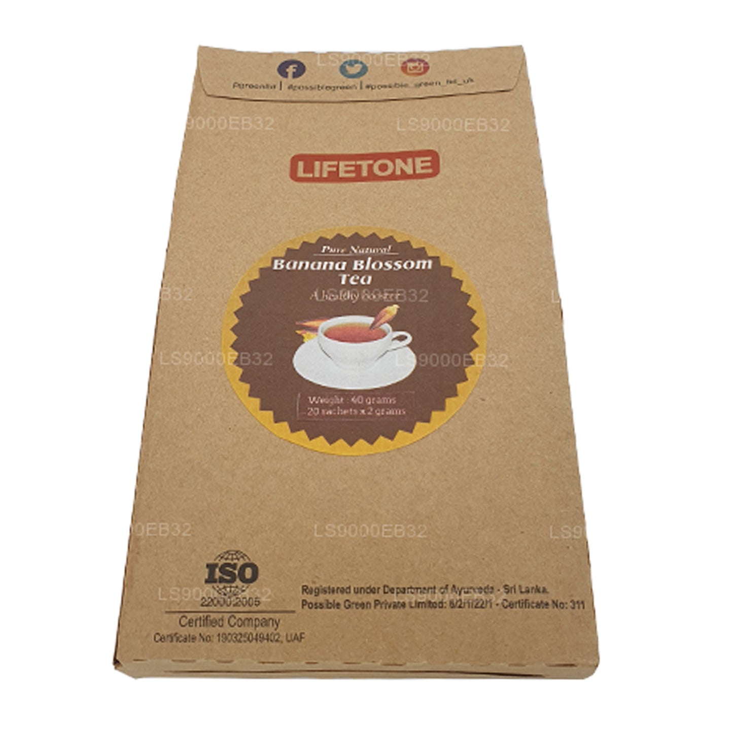 Lifetone Banana Blossom Tea (40g)