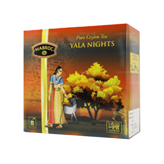Mabroc Legends Range -Yala Nights ,Infused With Fruits & Flowers (100 Tea Bags)