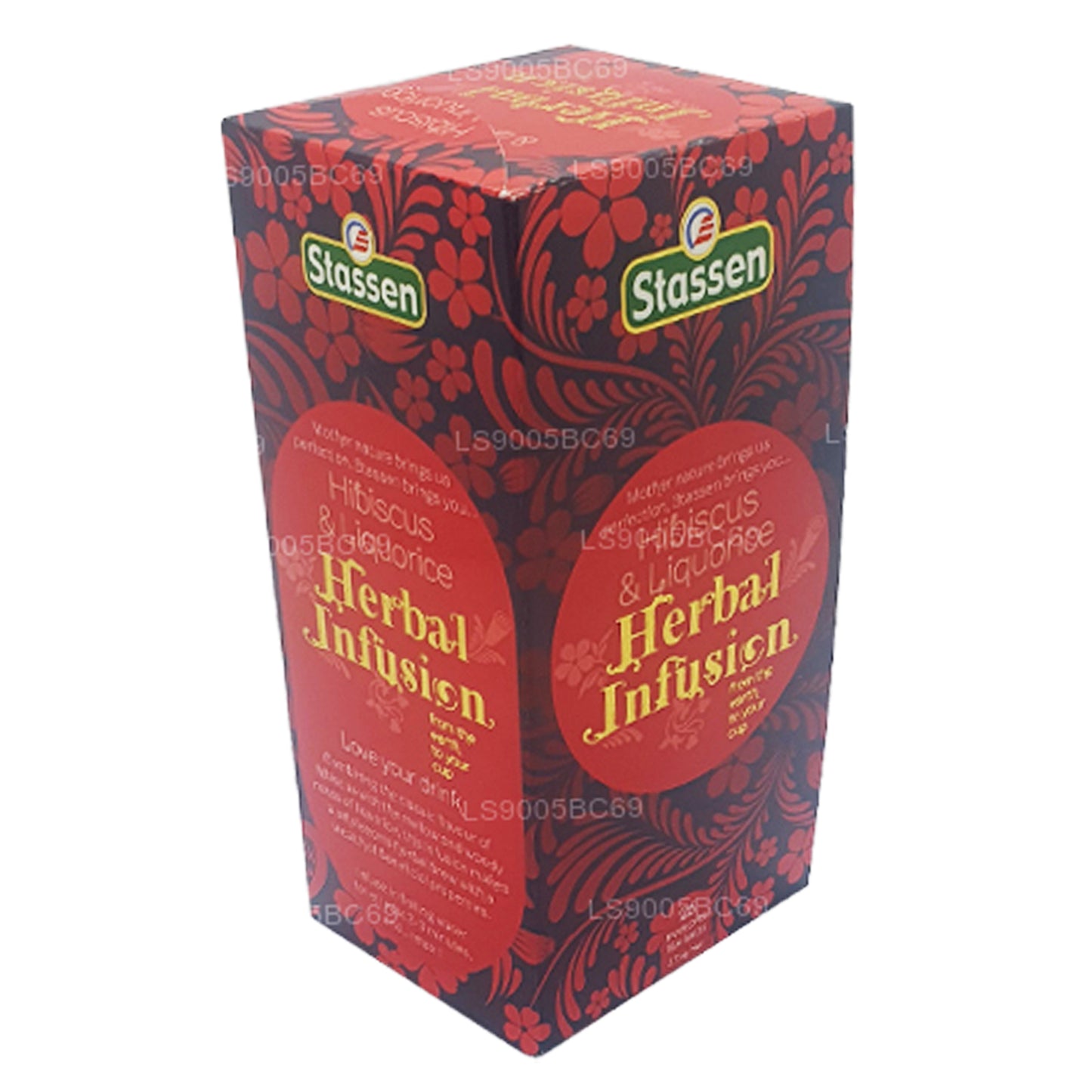 Stassen Hibiscus and Liquorice Herbal Infusion Tea (37.5g) 25 Tea Bags