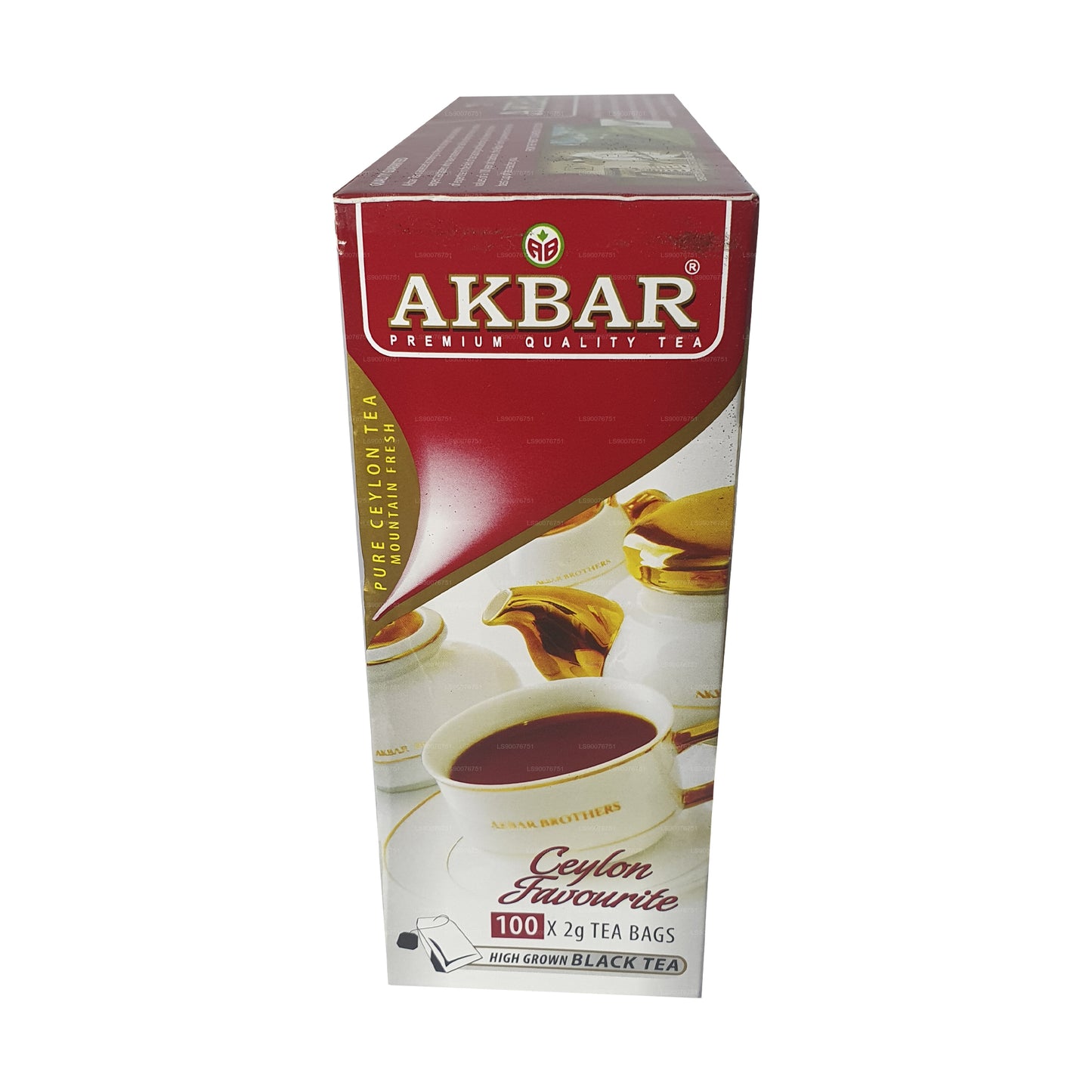 Akbar Ceylon Premium Pure Black Tea (200g) 100 Tea Bags