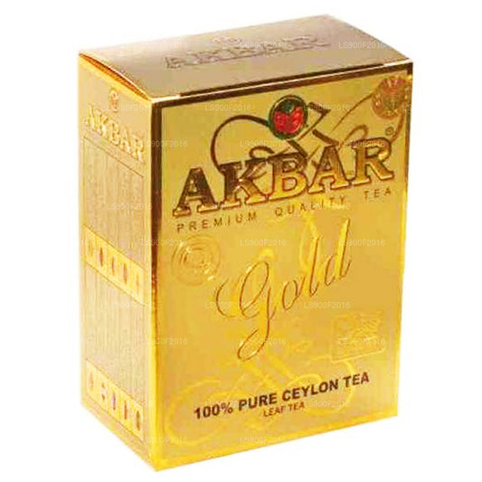 Akbar Gold Premium 100% Pure Ceylon Tea, Loose Tea (250g)