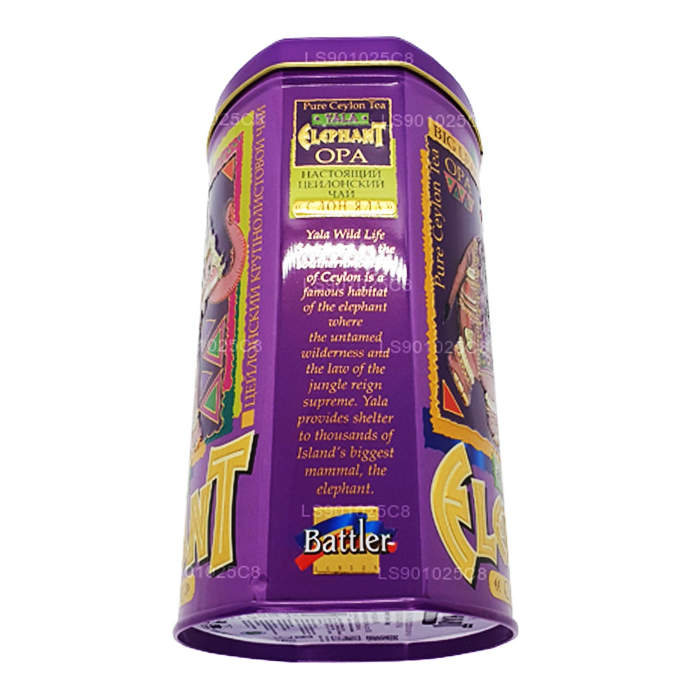 Battler Yala Elephant  (100g) Tin Caddy