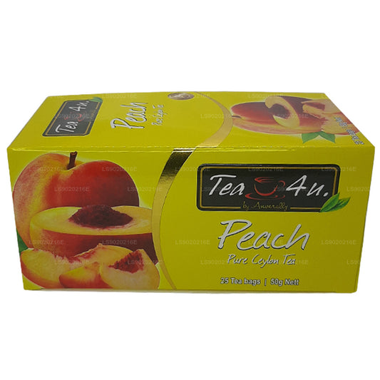 Tea4U Peach Tea (50g) 25 Tea Bags