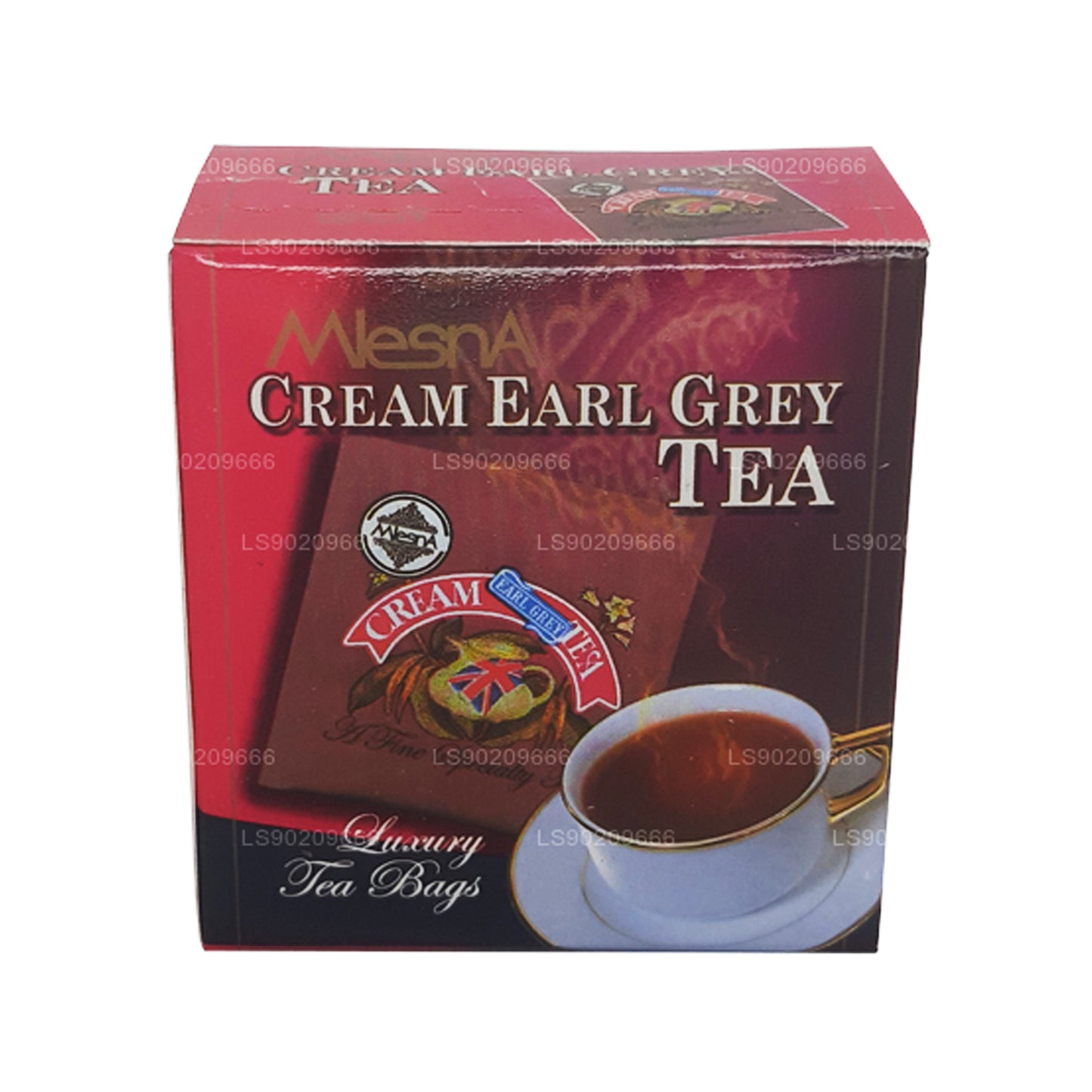 Mlesna Cream Earl Grey Tea (20g) 10 Luxury Tea Bags