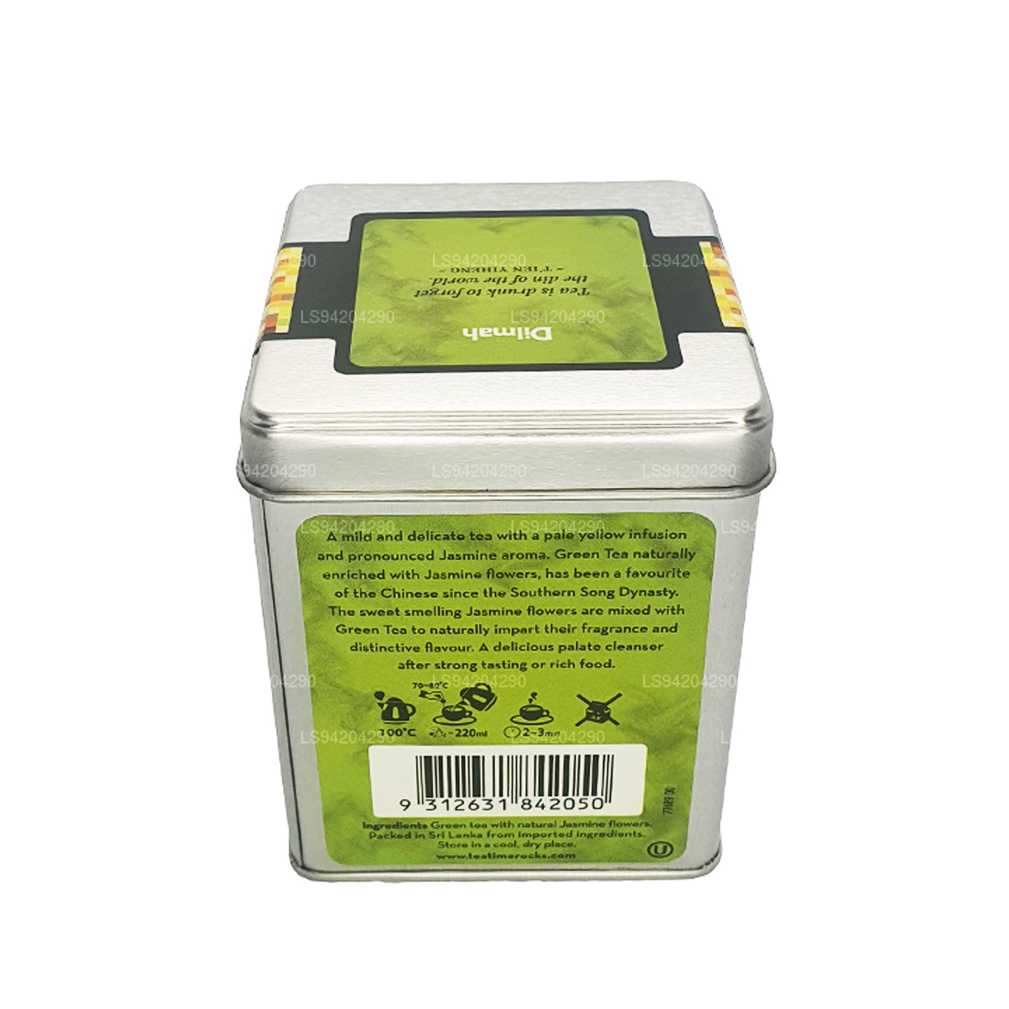 Dilmah t-Series Greem Tea with Jasmine Flowers (40g) 20 Tea Bags