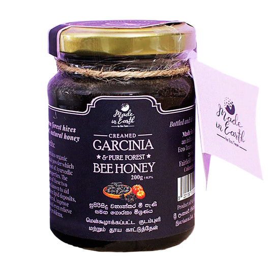 Made In Earth Creamed Garcinia & Pure Forest Bee Honey (200g)
