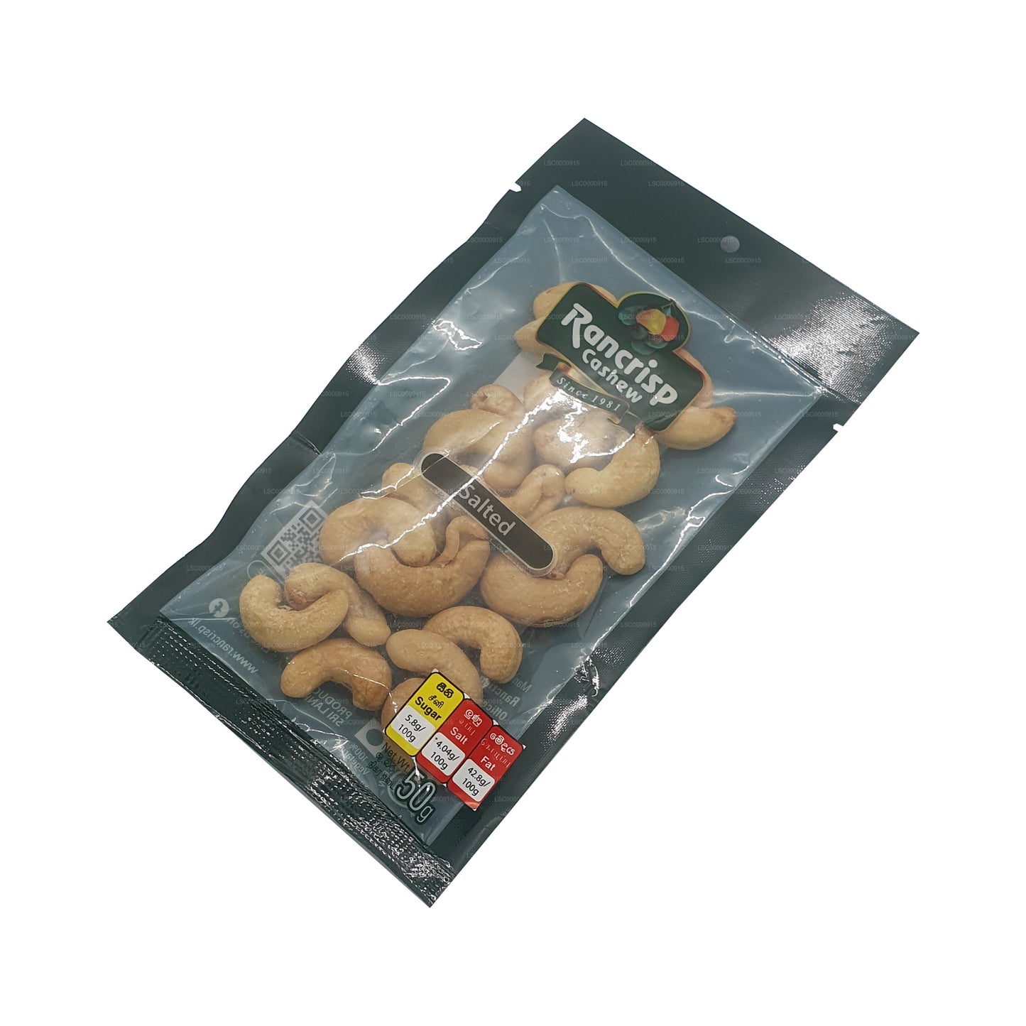 Rancrisp Salted Cashew Nuts (50g)