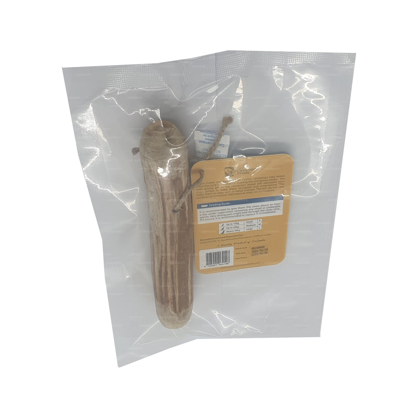 Ceylon Cinnamon Trails Cinnamon Wood Dog Chew