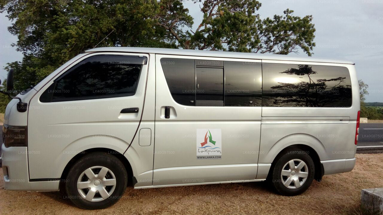 Ratmalana Airport (RML) to Trincomalee City Private Transfer