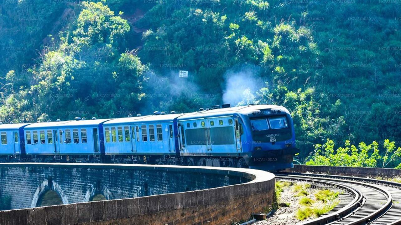 Kandy to Nanu Oya train ride on (Train No: 1005 "Podi Menike")