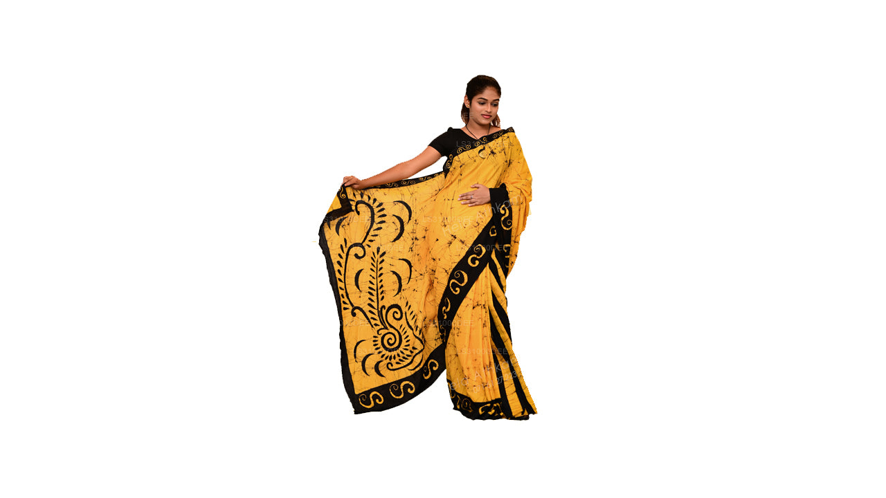 Lakpura Batik Saree (Design S030)