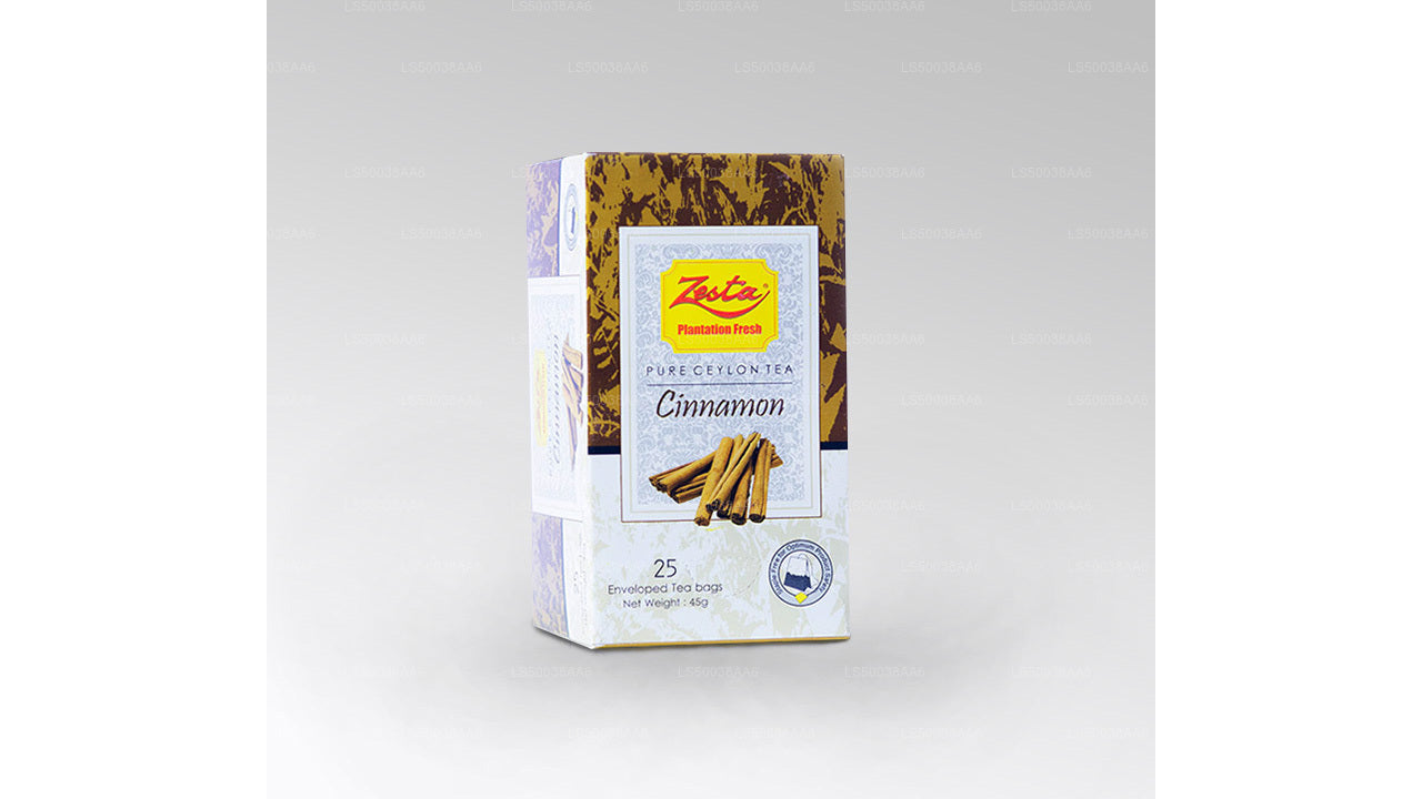 Zesta Cinnamon Black Tea (45g) 25 Tea Bags