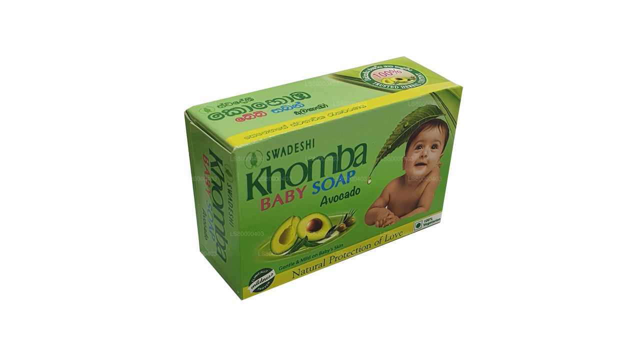 Swadeshi Khomba Baby Soap Avocado (90g)