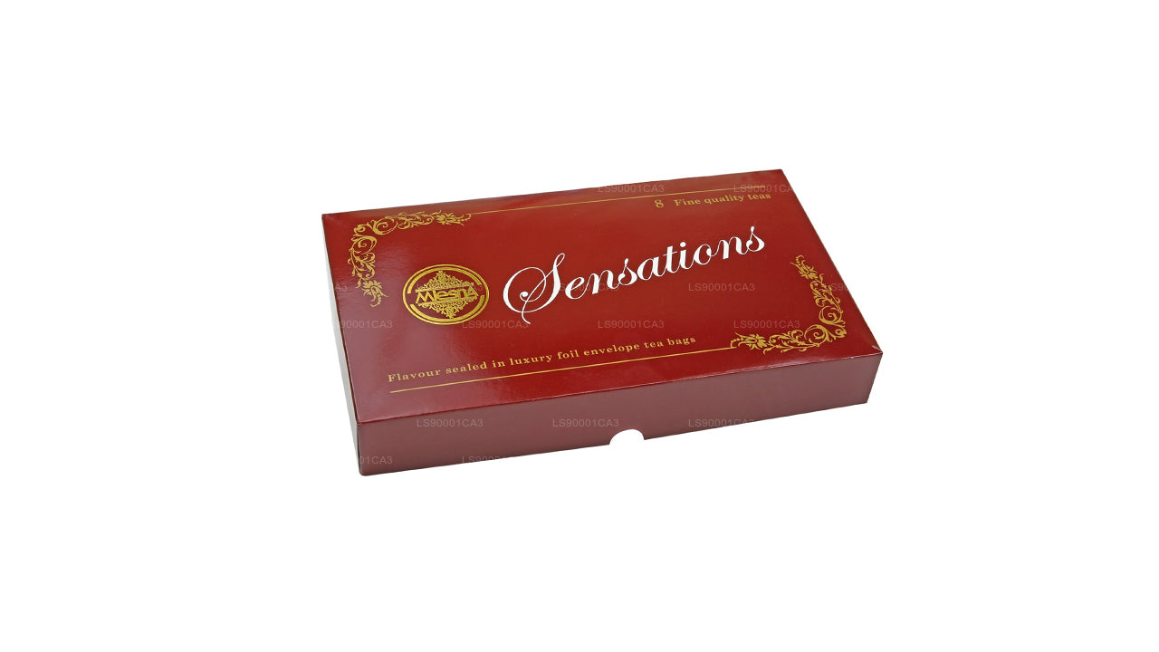 Mlesna Sensations 8 Flavour Assorted Luxury Foil Tea Bags (160g)