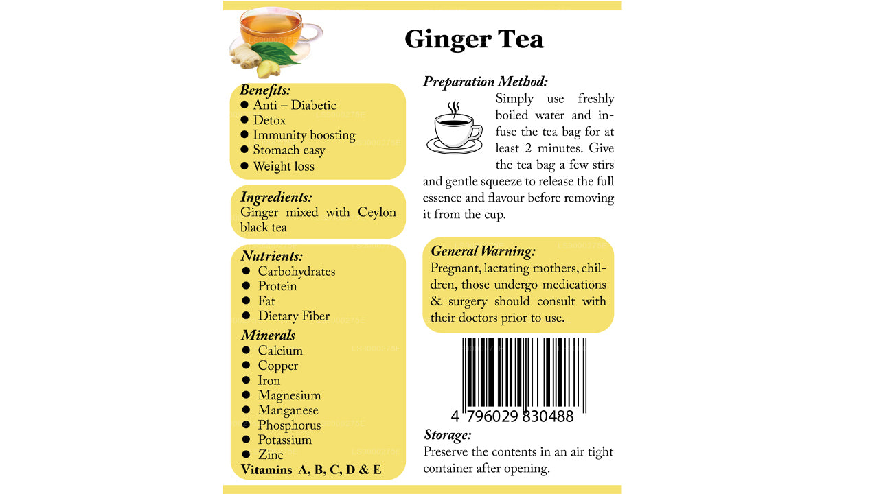 Lifetone Ginger Tea (40g)