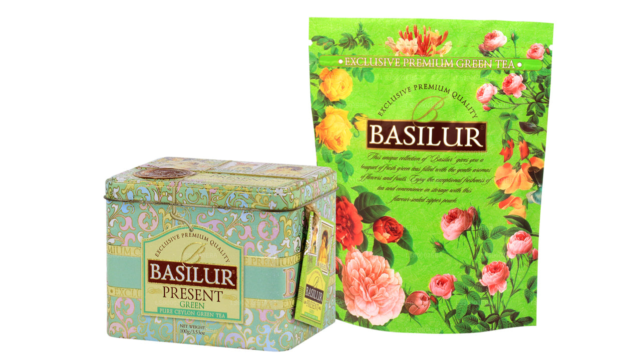 Basilur Present "Green"  (100g) Caddy