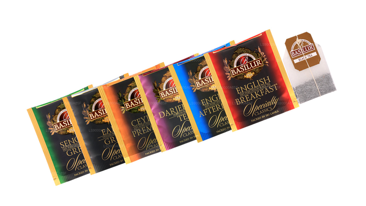 Basilur Specialty Classics "Assorted Specialty Classics - 60 Enveloped" (115g) Tea bags