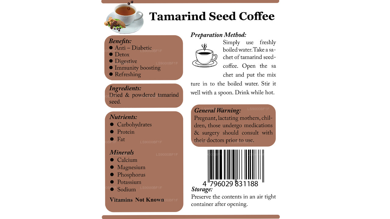 Lifetone Tamarind Seed Coffee (40g)