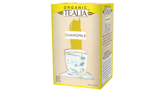 Tealia Organic Chamomile - 20 Envelope Tea Bags (30g)